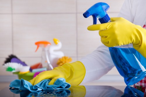 Deep carpet cleaning process in a Chelsea home interior