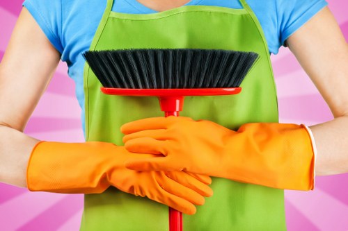 Professional upholstery cleaning in Chelsea for a fabric sofa